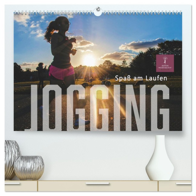 Jogging - Spaß am Laufen (hochwertiger Premium Wandkalender 2026 DIN A2 quer), Kunstdruck in Hochglanz - Peter Roder