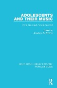 Cover-Bild zum Titel 'Adolescents and their Music' von ''