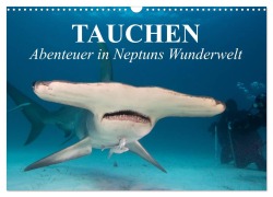 Tauchen - Abenteuer in Neptuns Wunderwelt (Wandkalender 2025 DIN A3 quer), CALVENDO Monatskalender - Elisabeth Stanzer