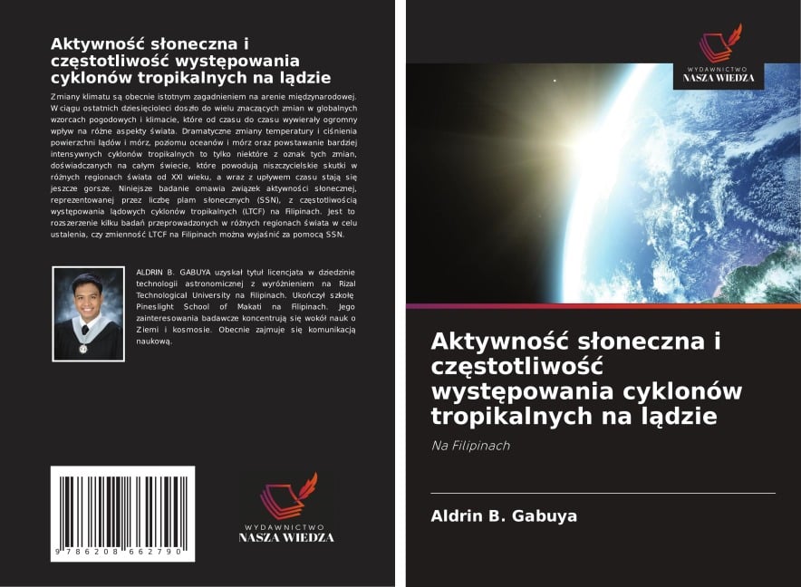 Aktywno¿¿ s¿oneczna i cz¿stotliwo¿¿ wyst¿powania cyklonów tropikalnych na l¿dzie - Aldrin B. Gabuya