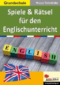 Cover-Bild zum Titel 'Spiele und Rätsel für den Englischunterricht' von 'Prisca Thierfelder'