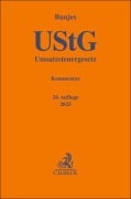 Cover-Bild zum Titel 'Umsatzsteuergesetz. UStG' von 'Johann Bunjes, Reinhold Geist'