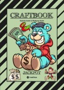 Cover-Bild zum Titel 'CRAFTBOOK - LUSTIGE AUSMALMOTIVE - WISSENSWERTES - KNIFFLIGE RÄTSEL - SPANNENDE AUFGABEN - VOLLTREFFER - TUTORIAL - WITZIGE FIGUREN' von 'Gabriele André'