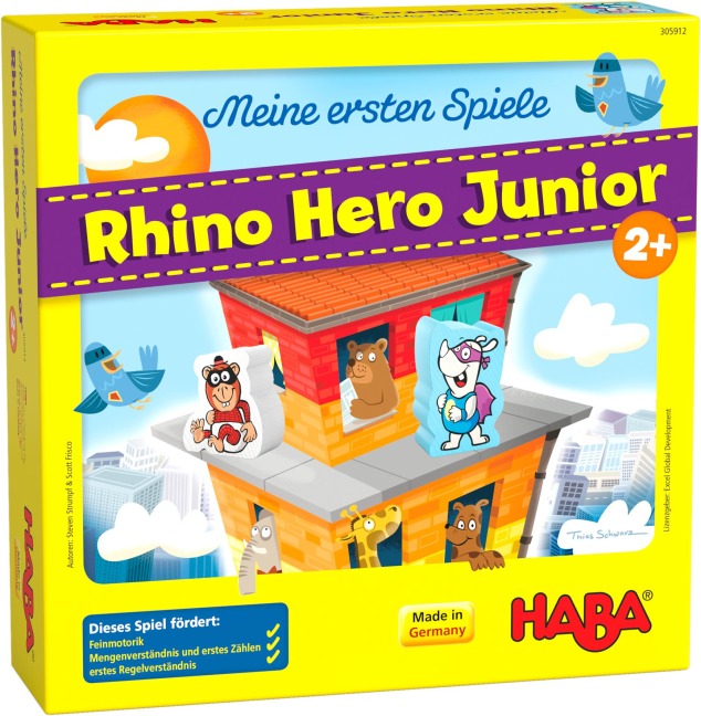 Meine ersten Spiele - Rhino Hero Junior - Steven Strumpf, Scott Frisco