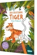 Cover-Bild zum Titel 'Der achtsame Tiger: Mein Malbuch' von 'Max & Niclas'
