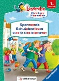 Spannende Schulabenteuer - Silbe für Silbe lesen lernen - Leserabe 1. Klasse - Erstlesebuch für Kinder ab 6 Jahren - Martin Klein, Henriette Wich