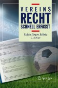 Cover-Bild zum Titel 'Vereinsrecht - Schnell erfasst' von 'Ralph Jürgen Bährle'
