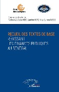 Cover-Bild zum Titel 'Recueil des textes de base régissant les finances publiques au Sénégal' von 'Kebe, Kote, Ness'