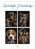 Zauberhafte Hundebabys (Wandkalender 2024 DIN A2 hoch), CALVENDO Monatskalender - Steffen Gierok-Latniak