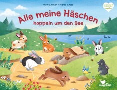 Cover-Bild zum Titel 'Alle meine Häschen hoppeln um den See' von 'Nicola Anker'