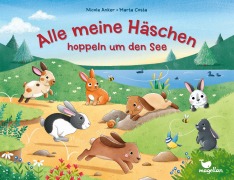 Cover-Bild zum Titel 'Alle meine Häschen hoppeln um den See' von 'Nicola Anker'