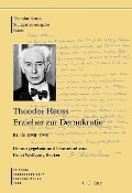 Cover-Bild zum Titel 'Theodor Heuss, Erzieher zur Demokratie' von ''