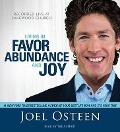 Cover-Bild zum Titel 'Living in Favor, Abundance and Joy' von 'Joel Osteen'