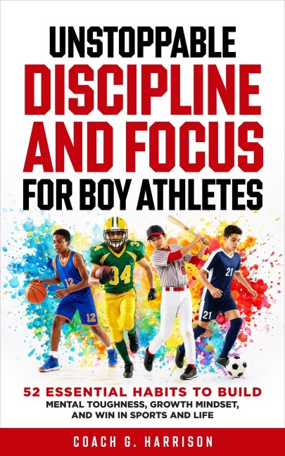 Unstoppable Discipline and Focus for Boy Athletes: 52 Essential Habits to Build Mental Toughness, Growth Mindset, and Win in Sports and Life - Coach G. Harrison