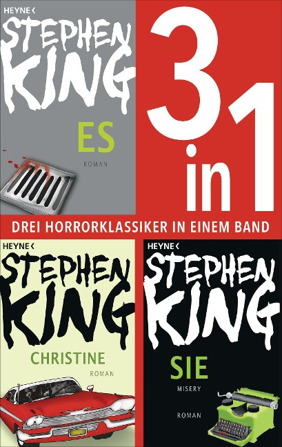ES / Sie / Christine (3in1-Bundle) - Stephen King