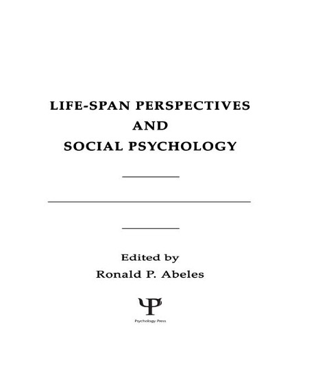Life-span Perspectives and Social Psychology - 
