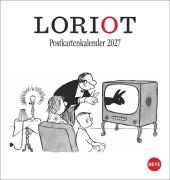 Cover-Bild zum Titel 'Loriot Postkartenkalender 2027' von 'Loriot'