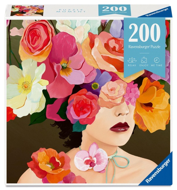 Erwachsenenpuzzle 200 Teile - Rose - 