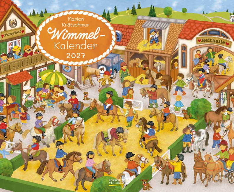 Wimmelkalender 2027 - 