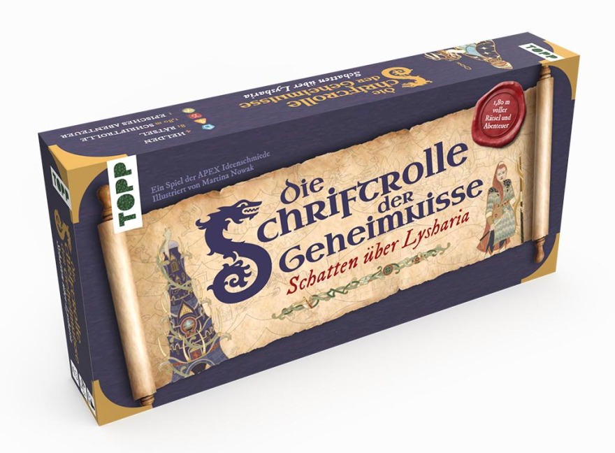 Die Schriftrolle der Geheimnisse - Schatten über Lysharia - APEX Ideenschmiede
