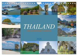 Cover-Bild zum Titel 'Thailand - Die Schönheit Asiens (Wandkalender 2026 DIN A4 quer), CALVENDO Monatskalender' von 'Dirk Meutzner'