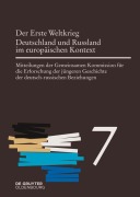 Cover-Bild zum Titel 'Der Erste Weltkrieg. Deutschland und Russland im europäischen Kontext' von ''