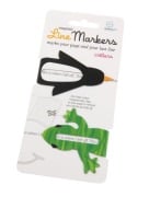 Cover-Bild zum Titel 'Line Markers (Critters/Pinguin&Frosch) | Magnetische Lesezeichen | 2er Set' von ''