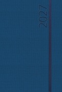 Cover-Bild zum Titel 'Buchkalender Wochentimer Spirale dunkelblau 2027' von ''