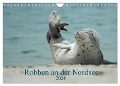 Robben an der Nordsee (Wandkalender 2024 DIN A4 quer), CALVENDO Monatskalender - Martina Fornal