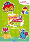 Cover-Bild zum Titel 'Trötsch Bastelbuch Mein Ausmal Sticker Buch Kindergarten' von ''