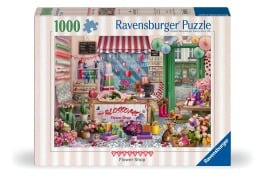 Cover-Bild zum Titel 'Erwachsenenpuzzle 1000 Teile - Der kleine Blumenladen' von ''