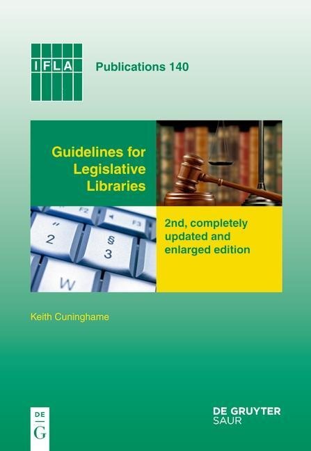 Guidelines for Legislative Libraries - 