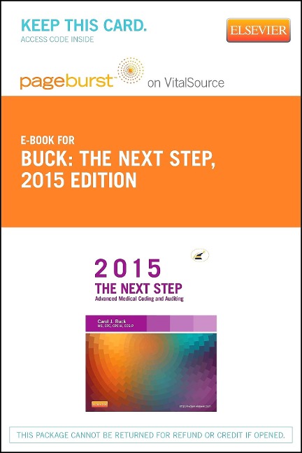 The Next Step: Advanced Medical Coding and Auditing, 2015 Edition - E-Book - Cpc Buck