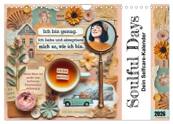 Cover-Bild zum Titel 'Soulful Days - Dein Selfcare-Kalender (Wandkalender 2026 DIN A4 quer), CALVENDO Monatskalender' von 'Fred Schimak'
