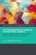 Cover-Bild zum Titel 'The Performance of Africa's International Courts' von ''