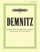 Cover-Bild zum Titel 'Elementarschule für Klarinette' von 'Friedrich Demnitz'