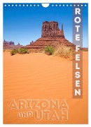 Cover-Bild zum Titel 'ARIZONA UND UTAH Rote Felsen (Wandkalender 2026 DIN A4 hoch), CALVENDO Monatskalender' von 'Melanie Viola'