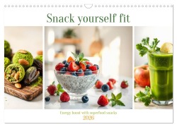 Cover-Bild zum Titel 'Snack yourself fit - Energy boost with superfood snacks (Wall Calendar 2026 DIN A3 landscape), CALVENDO 12 Month Wall Calendar' von 'Fred Schimak'