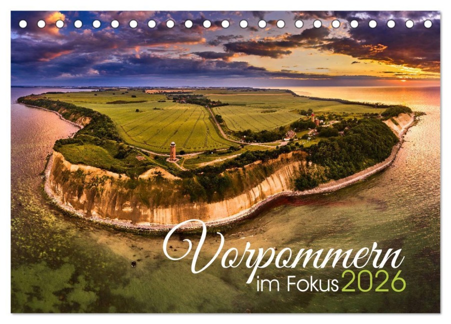 Vorpommern im Fokus (Tischkalender 2026 DIN A5 quer), CALVENDO Monatskalender - Stefan Dinse