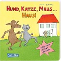 Cover-Bild zum Titel 'Hund, Katze, Maus ... Haus!' von 'Dunja Schnabel'