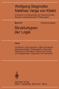 Cover-Bild zum Titel 'Junktoren und Quantoren. Baumverfahren. Sequenzenlogik. Dialogspiele. Axiomatik. Natürliches Schließen. Kalkül der Positiv- und Negativteile. Spielarten der Semantik' von ''
