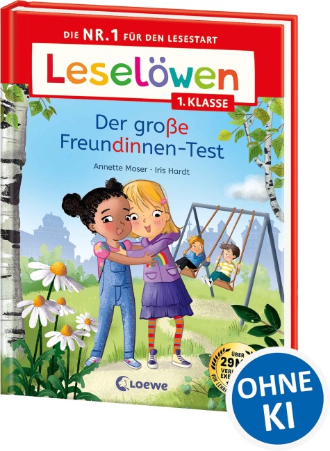Leselöwen 1. Klasse - Der große Freundinnen-Test - Annette Moser