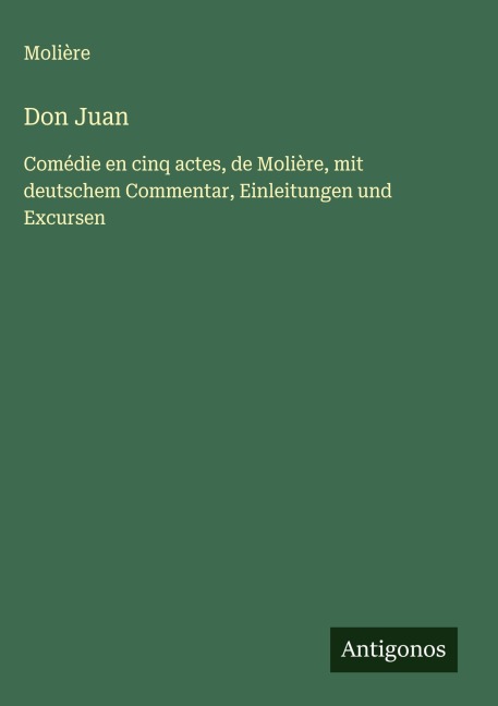Don Juan - Molière