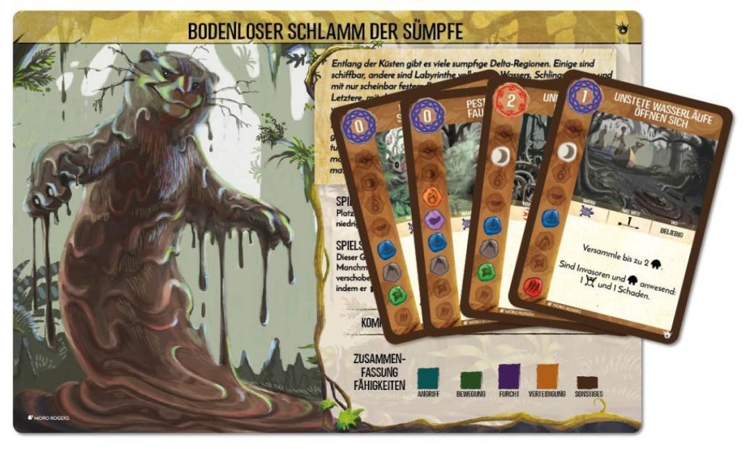 Spirit Island: Bodenloser Schlamm der Sümpfe (Mini-Eweiterung) - 