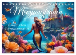 Cover-Bild zum Titel 'Meerjungfrauen in mystischen Unterwasserwelten (Tischkalender 2026 DIN A5 quer), CALVENDO Monatskalender' von 'Jenö Keceli M.'