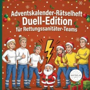 Cover-Bild zum Titel 'Adventskalender-Rätselheft' von 'Rätselio Media'