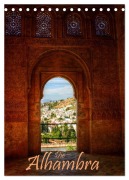 Cover-Bild zum Titel 'Die Alhambra (Tischkalender 2027 DIN A5 hoch), CALVENDO Monatskalender' von 'Michael Weiß'