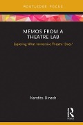 Cover-Bild zum Titel 'Memos from a Theatre Lab' von 'Nandita Dinesh'
