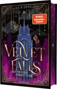 Cover-Bild zum Titel 'Velvet Falls, but the Gods forgot to die' von 'Julia Dippel'