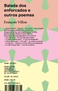 Cover-Bild zum Titel 'Balada dos enforcados e outros poemas' von 'François Villon'
